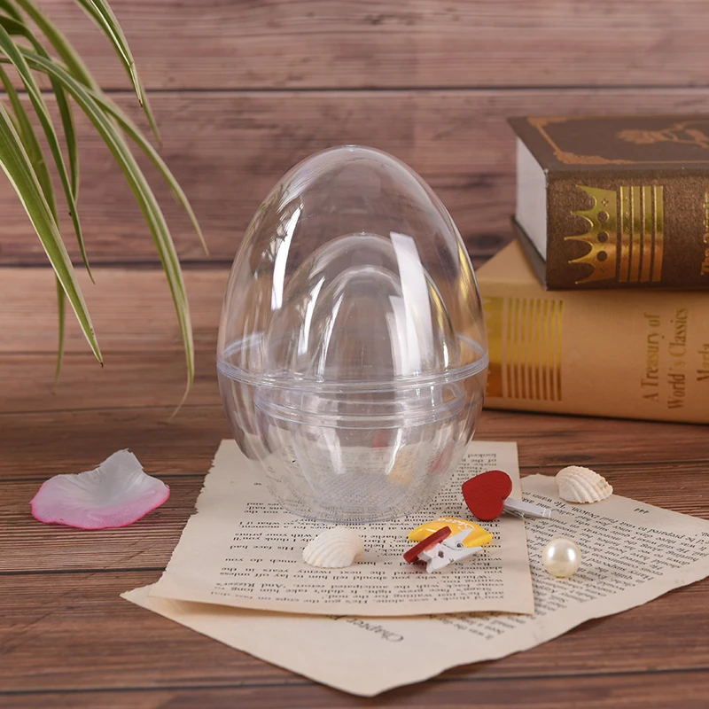 Bath Bomb Molds 1Pc Plastic Clear Eggs Shape