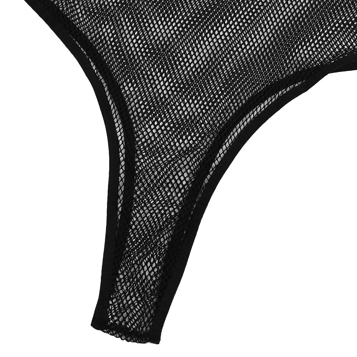 Summer Women Sexy Bodysuit One Piece Fishnet See Through Sheer Overalls Fashion Romper High Cut Tank Thong Leotard Jumpsuit