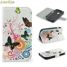 Кожаный флип-чехол для телефона samsung Galaxy S Duos GT-S7562 S7560 Trend Plus S7582 GT-S7580 задняя крышка чехол держатель для карт Fundas