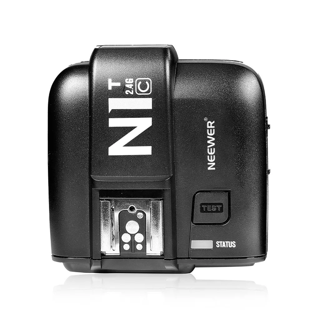 Neewer N1T-C ttl 2,4G 32 канала беспроводной триггерный передатчик вспышки для Canon DSLR/Neewer NW880C NW850II NW860IIC/Godox TT685C