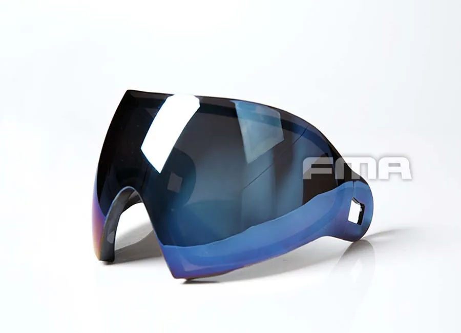 FM-G0012 FMA поликарбонатные линзы FM-G0004 G0012 для наружного применения F1 Полнолицевая маска - Цвет: FM-G0012