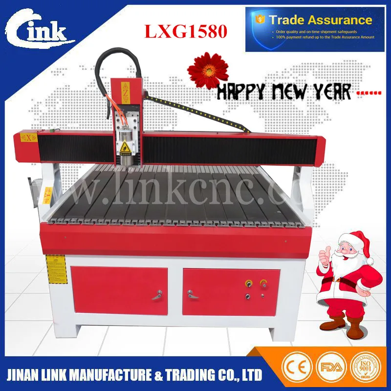 Smart and strong enough cnc router 4 axis LXG1580 for Wood Metal PVC | Инструменты