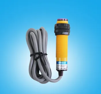 

2PCS E3F-DS30C3 E3F-DS30P3 M18 Diffuse Reflection Photoelectric Switch 6-36VDC 4 Wire NO+NC 30cm Adjustable