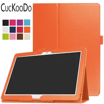 

CucKooDo 30Pcs/lot Ultra Slim Smart-shell Stand Cover Case with Auto Wake / Sleep for Huawei Mediapad M3 Lite 10.0 Tablet