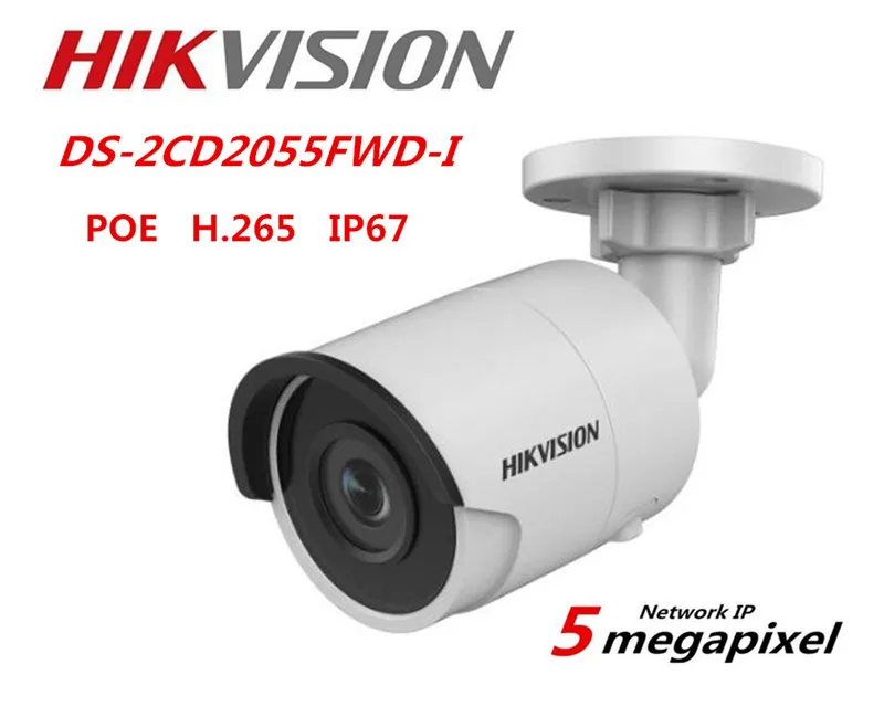 Hikvision Original International Version 5MP DS 2CD2055FWD I Bullet