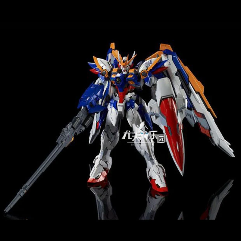 Bandai HIRM 1/100 Wing Gundam Zero EW Alloy Model Figure - Limited Edition Assembled Toy for Kids image 5
