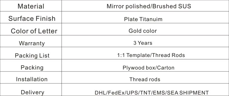 gold leter