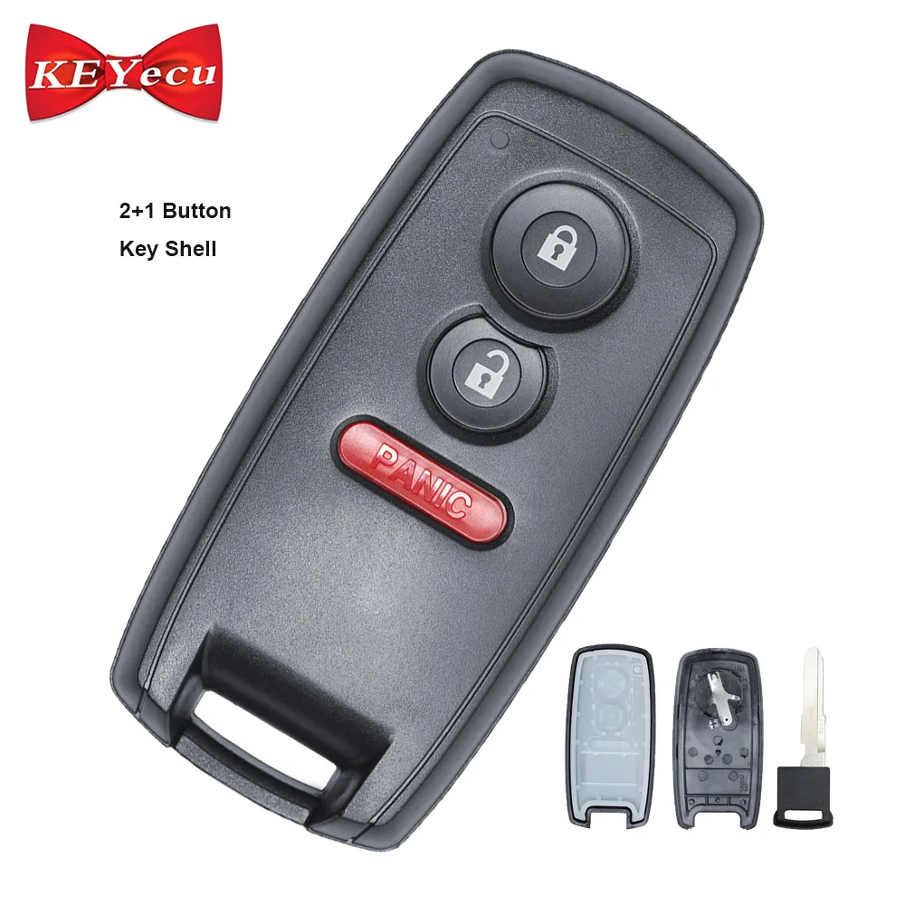 

KEYECU Smart Remote Key Shell Case Fob 2+1 Button for Suzuki Grand Vitara Swift SX4 SX-4 XL-7 2006-2012