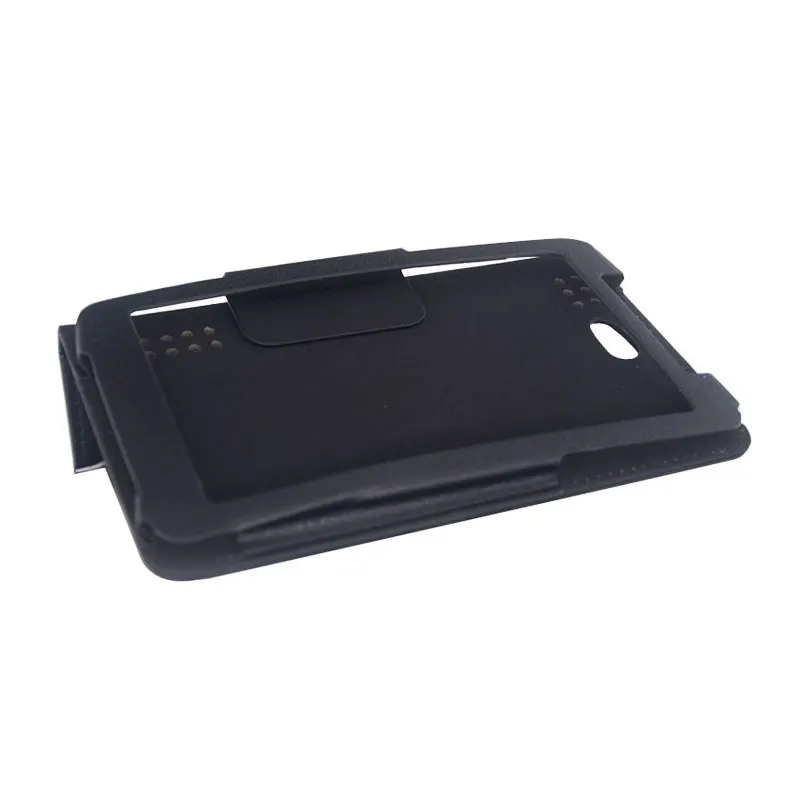 Складной чехол книжка из ПУ кожи для планшета DEXP Ursus S470 MIX с подставкой + стилус