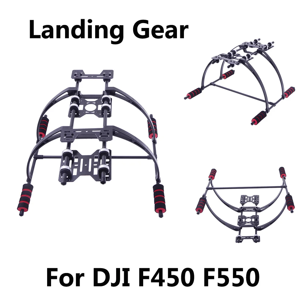 

Highten Landing Gear Kit with Anti-vibration Cushion for DJ I F450 F550 Multicopter FPV Landing Gear RC Drone Quadcopter Parts