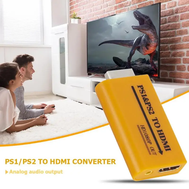 PS1/PS2 USB al Convertitore di HDMI Portatile Mini PS1/PS2 Adattatore HDMI per il Proiettore HD 108