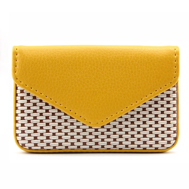 

Flip Style Leather Business Name Card Wallet Holder 25 Cards Case with Magnetic Shut Credit Card Wallet