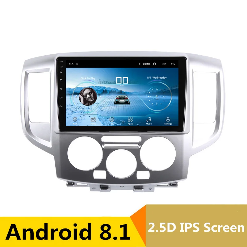 

9" 2.5D IPS Android 8.1 Car DVD Multimedia Player GPS for Nissan NV200 2010 2011-2014 audio car radio stereo navigation