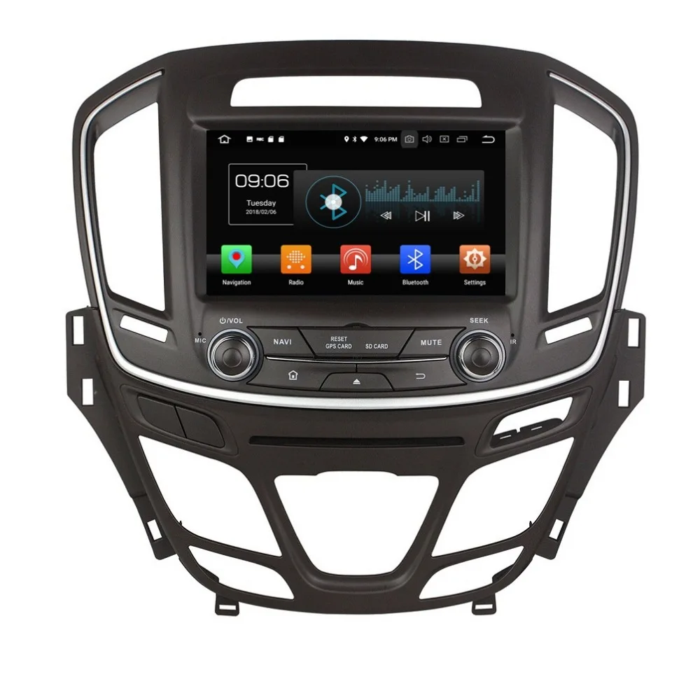 Flash Deal 4GB RAM 1 din 8" Android 8.0 Car Radio GPS Multimedia Head Unit for Opel INSIGINA 2014 2015 With Bluetooth WIFI USB Mirror-link 1