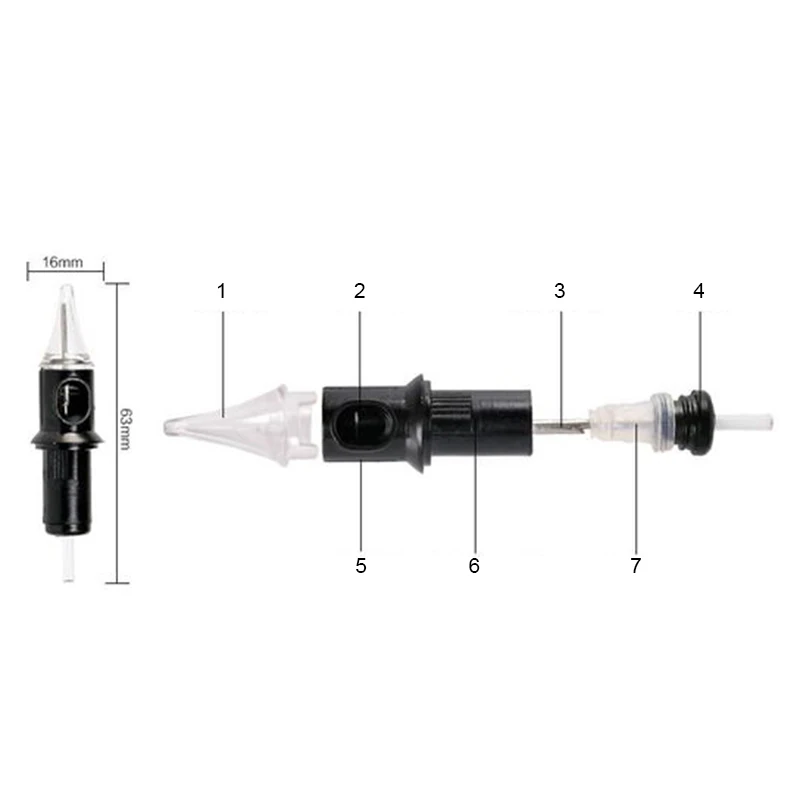 Одноразовые картриджи 3R/5/7/9/11/13/15M1 для тату машинки 10 шт.|needles for tattoo machine|tattoo needles