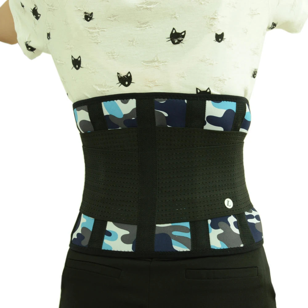 Adjustable Waist Support Brace Fitness Lumbar Support Brace Straps