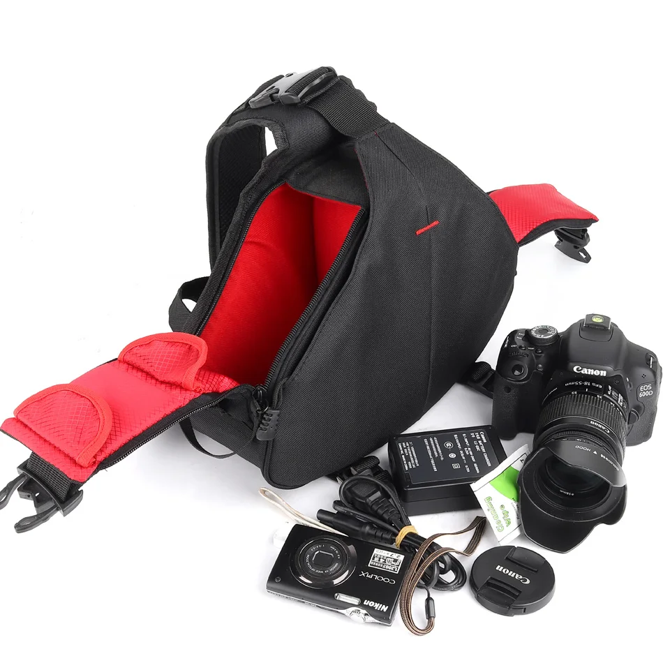 DSLR Камера рюкзак сумка чехол для Nikon COOLPIX P1000 P900s P900 Z7 Z6 D3400 D3300 D3500 D7500 D7200 D750 D5300 D5600 D5500 D850