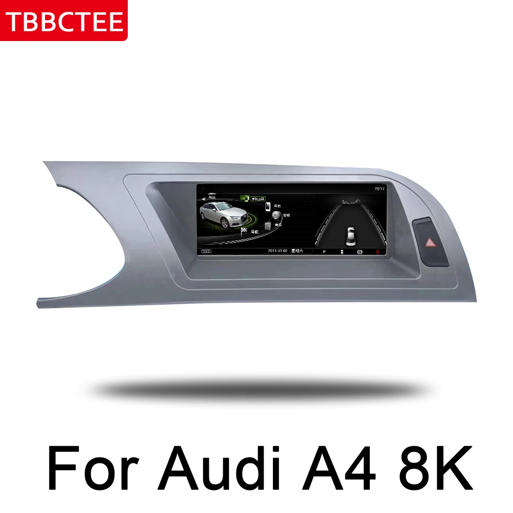 Для Audi A4 8K 2008~ 2012 MMI андроид мультимедийный проигрыватель gps HD сенсорный экран Стерео Авторадио Навигация стиль Wifi BT
