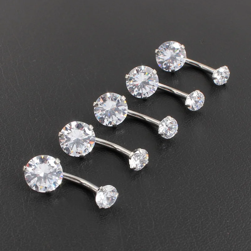 High Quality 14G Beautiful Navel Piercing Sex Body Jewelry Stainless Steel New Style Navel Ring Piercing Belly Button Rings - Image 6