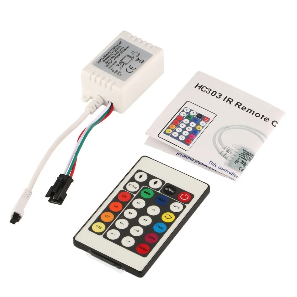 

High Quality HC303 Mini IR Remote Controller Wireless Magic Color Controller Durable Controller Wholesale Drop Shipping Sale