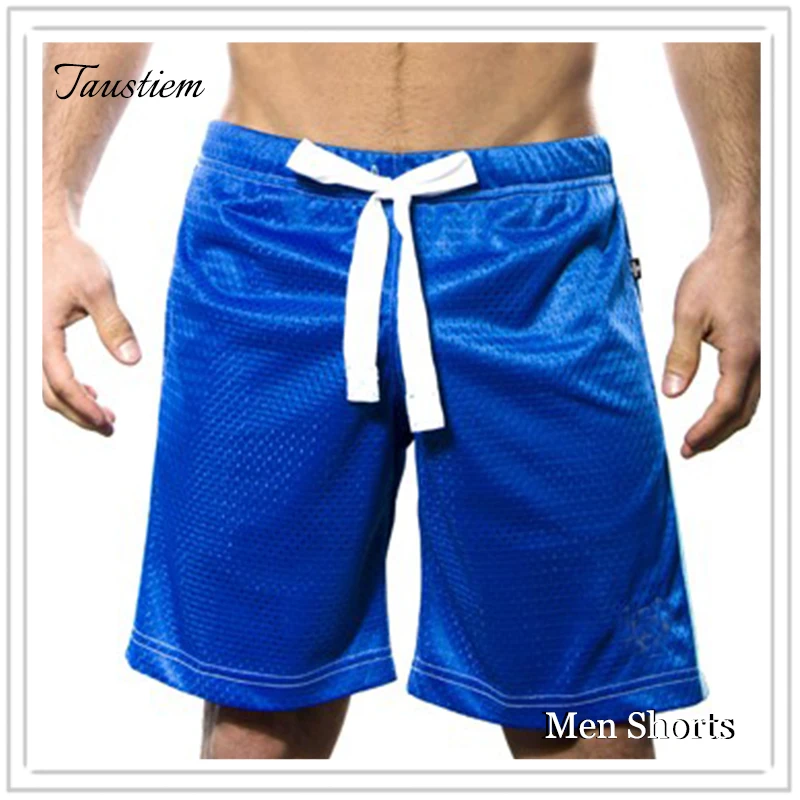 

Taustiem Men's Breathable Quick-drying Beach Shorts Men Summer Seaside Motion Board Shorts Man Exercise 5 Minutes Shorts