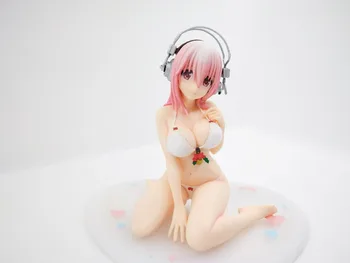 

SONICO Action Figure Super Sonic Christmas/Swimsuit Ver.Sexy PVC Anime Bikini Sexy Girl Toys 14cm