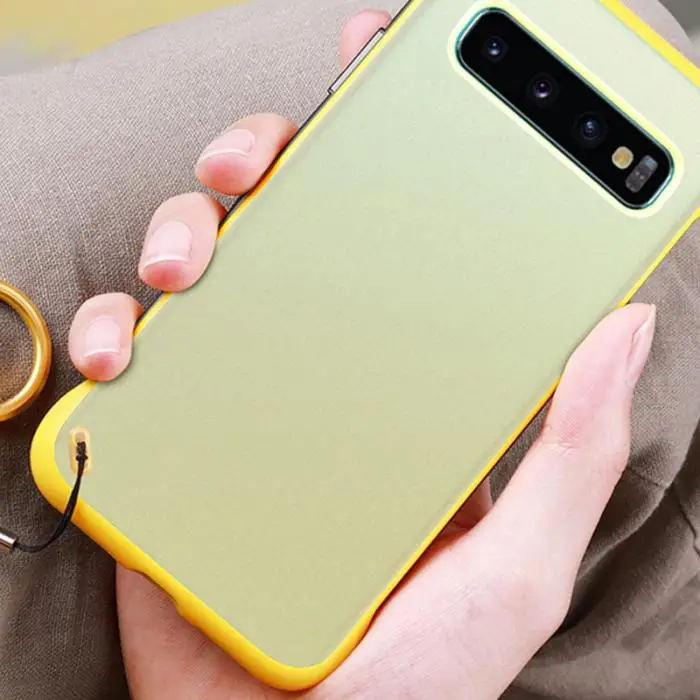 Borderless дизайн подходит к Samsung Borderless Ультратонкий матовый защитный чехол из ТПУ JLRL88