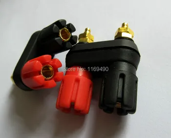 

10pcs / lot Amplifier Double Binding Post Audio Terminal Speaker Banana Cable Plug Connector Jack socket