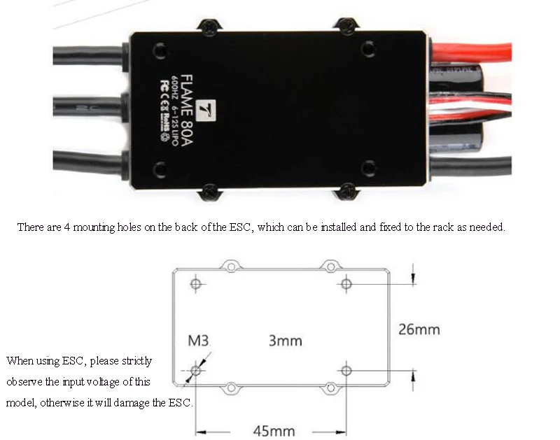 1 шт. пламени 80A HV для электроскейта T-MOTOR U10 плюс U11 U12 мотор 600 Гц на возраст от 6 до 12 лет S прямоугольную волну Водонепроницаемый Электрический Скорость контроллер f квадрокоптера с дистанционным управлением