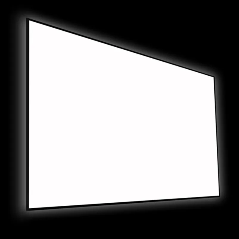 F2169CW 16:9 формат HDTV 4K тонкий безель с фиксированной рамкой проекционный экран