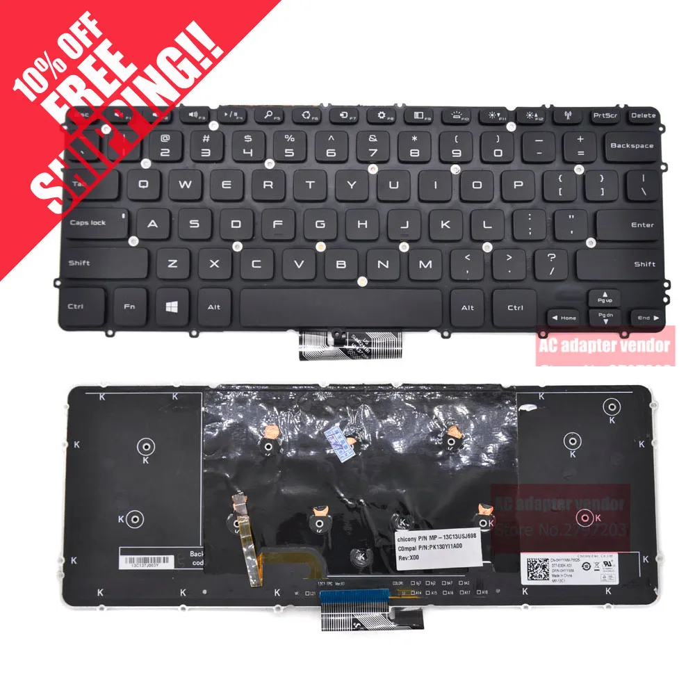 Клавиатура для ноутбука DELL precision M3800 XPS 15 9530 | Компьютеры и офис