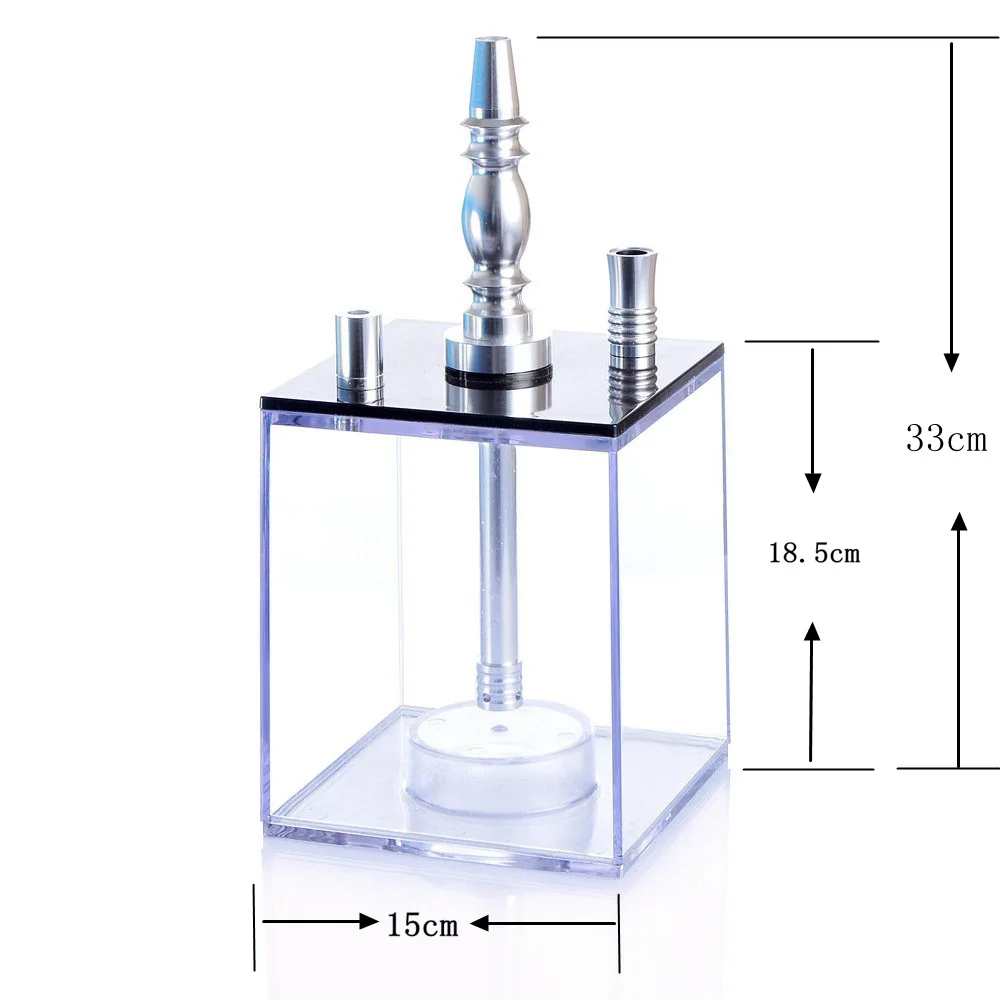 Hot Sell Hookah Styles colorful Hookah High Quality And Cheap factory Russian Shisha led hookah