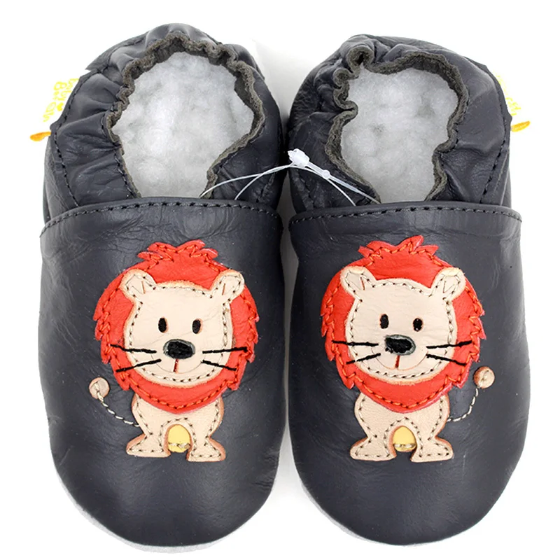 Newborn Leather Baby Shoes Moccasins Animal Soft Sole Baby Shoes Boy