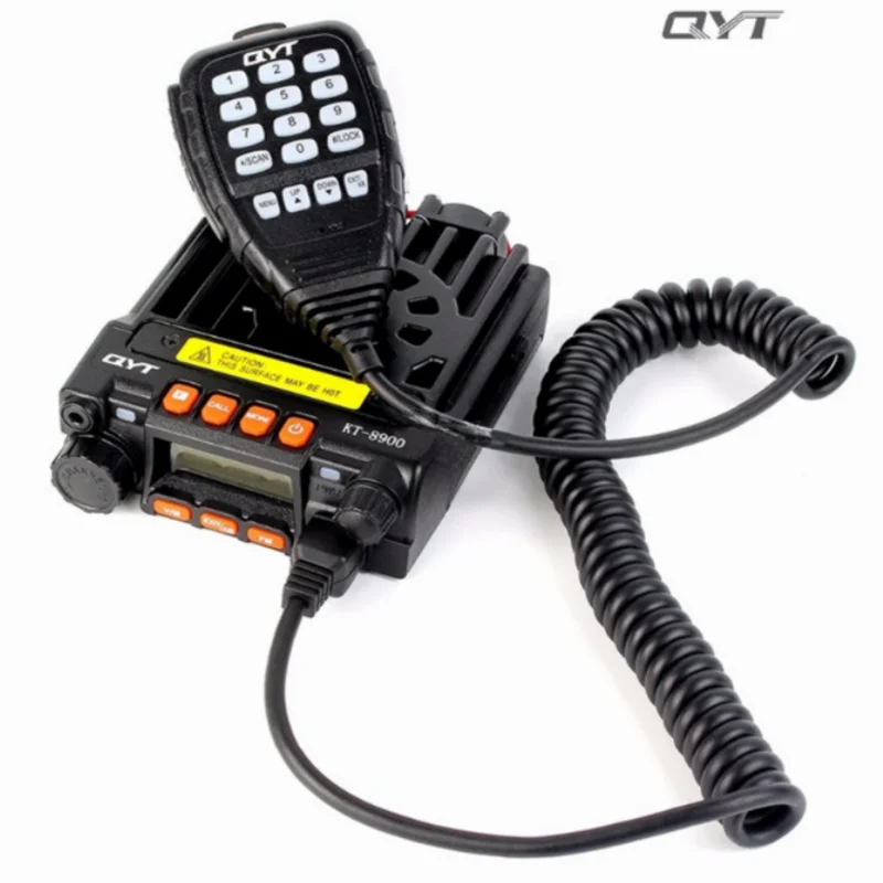 QYT KT-8900 VHF 136-174MHZ UHF 400-480MHZ мобильный автомобильный CB радиоприемопередатчик с кабелем для программирования и программным обеспечением