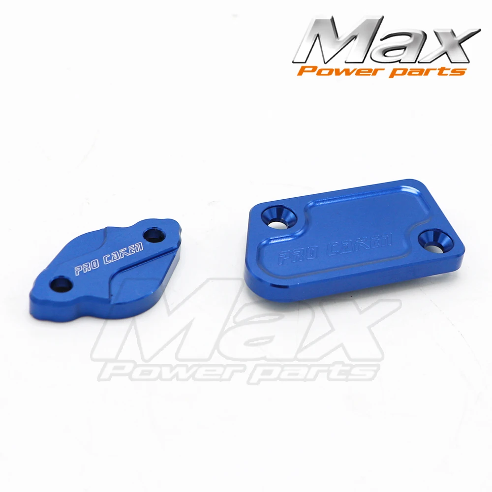 CNC Front and Rear Brake Reservoir Fluid Cover Cap for YZ125 YZ250