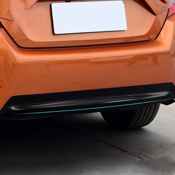 

For Honda Civic 2016 1PC Carbon Fiber ABS Chrome Car Rear Tailgate Trunk Lid Pedal Plate Panel Cover Car Styling Accessories