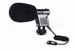 BOYA BY-VM01 направленный видео конденсаторный микрофон для Canon цифровых зеркальных фотокамер Nikon Камера для sony видеокамера