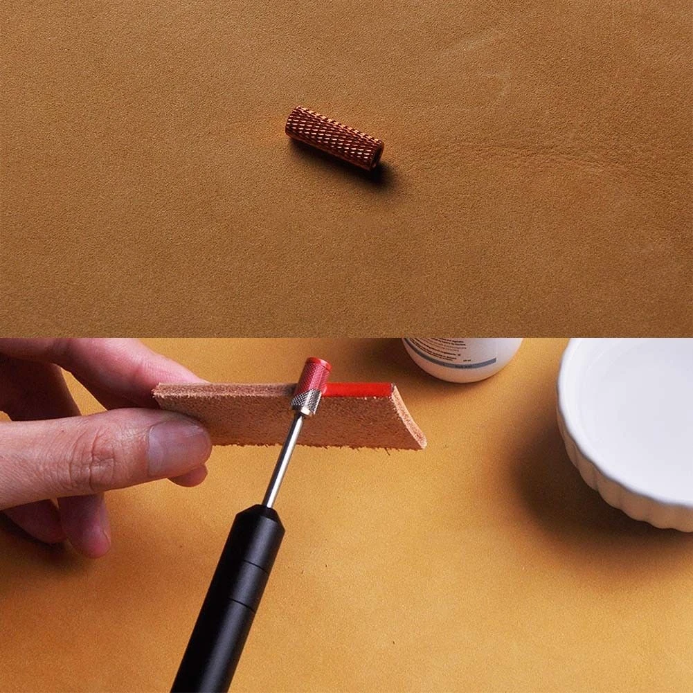 DIY кожаный краевой краситель масляная ручка аппликатор поясной Отделочный