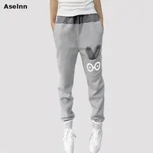 Aselnn Women Pants Casual Sweatpants Loose Cartoon Rabbit Harem Pants Trousers Women Joggers 2017 Spring Women Clothes