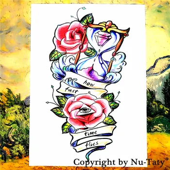 

SHNAPIGN Future Eye Temporary Tattoo Body Art Flash Tattoo Stickers 21*15cm Waterproof Tatoo Car Styling Home Decor Wall Sticker