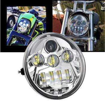 

VRSC/V-ROD LED HEADLIGHT Replacment Headlamp VRSCAW Style Headlights Muscle Style and 2012 & Up VRSCDX Styles Only