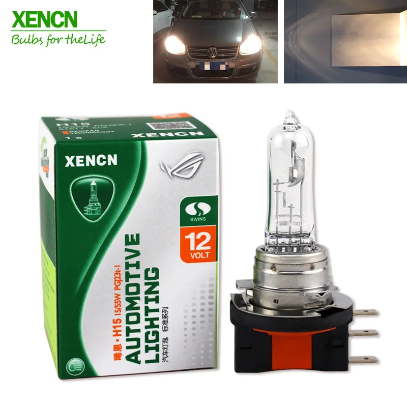 Автомобильные противотуманные фары XENCN H15 12 В 15/55 Вт 3200 к оригинальные галогенные