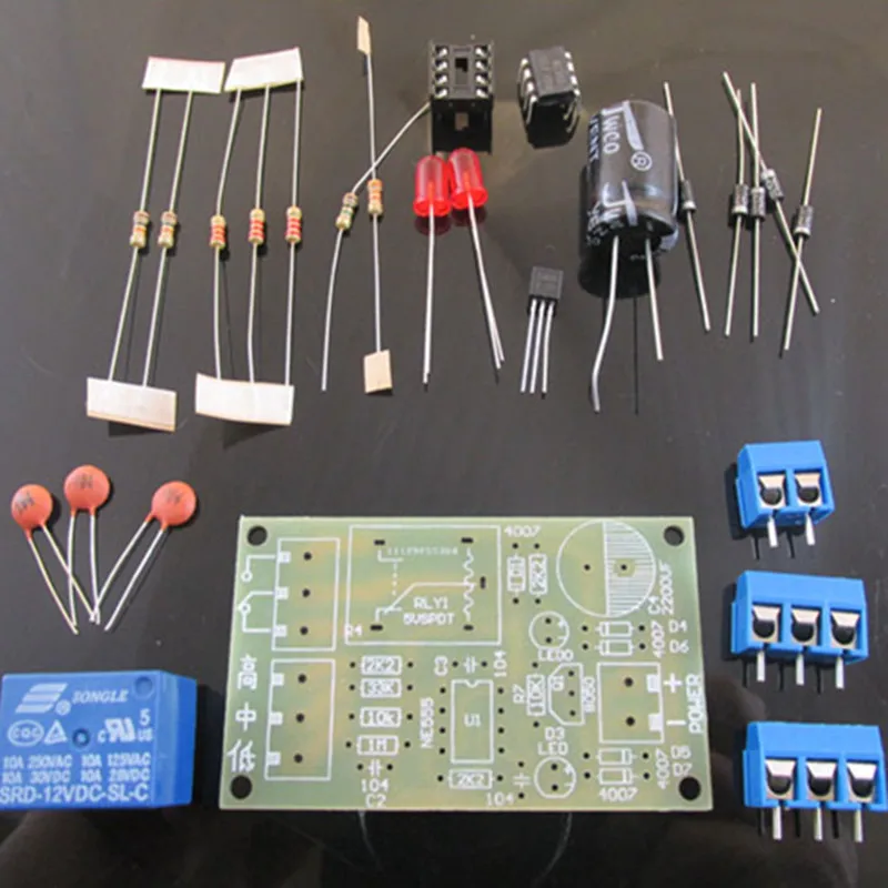 

DIY Water Level Switch Sensor Controller Detector Water Tank Automatic Pumping Electronic Production KIT Suite Trousse Board