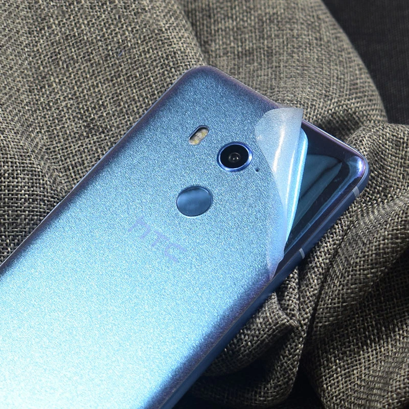 

Multi-Grain Transparent Decorative Back For HTC U11+Plus Mobile Phone Matte Protector HTC U11 Back Film Stickers With Gift