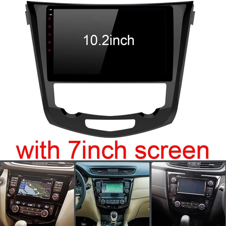 Flash Deal 10.2" Android 8.0 Car Multimedia Player for Nissan X-Trail Qashqail 2014 -2017 Auto GPS Glonass Navigation Smart System DVR PC 2