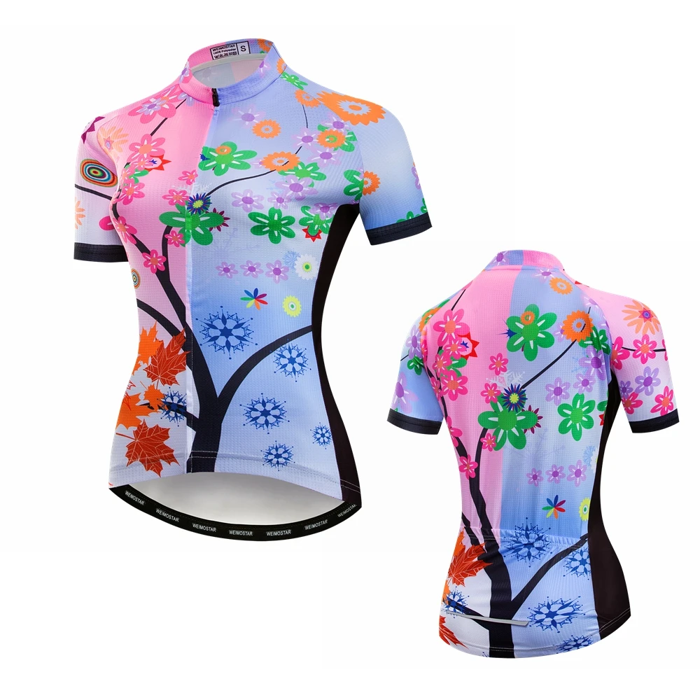 Спортивная кофта weimostar для мотоспорта женская летняя с коротким рукавом велосипедная Джерси мейло Ciclismo уличная гоночная Спортивная велосипедная рубашка Жираф белая