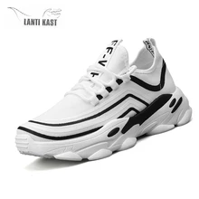 Casual Mesh Men Running Shoes Lace-up Summer Sports Shoes Lightweight Comfortable Breathable Walking Sneakers Men цена Casual Mesh Men Running Shoes Lace-up Summer Sports Shoes Lightweight Comfortable Breathable Walking Sneakers Men цены онлайн