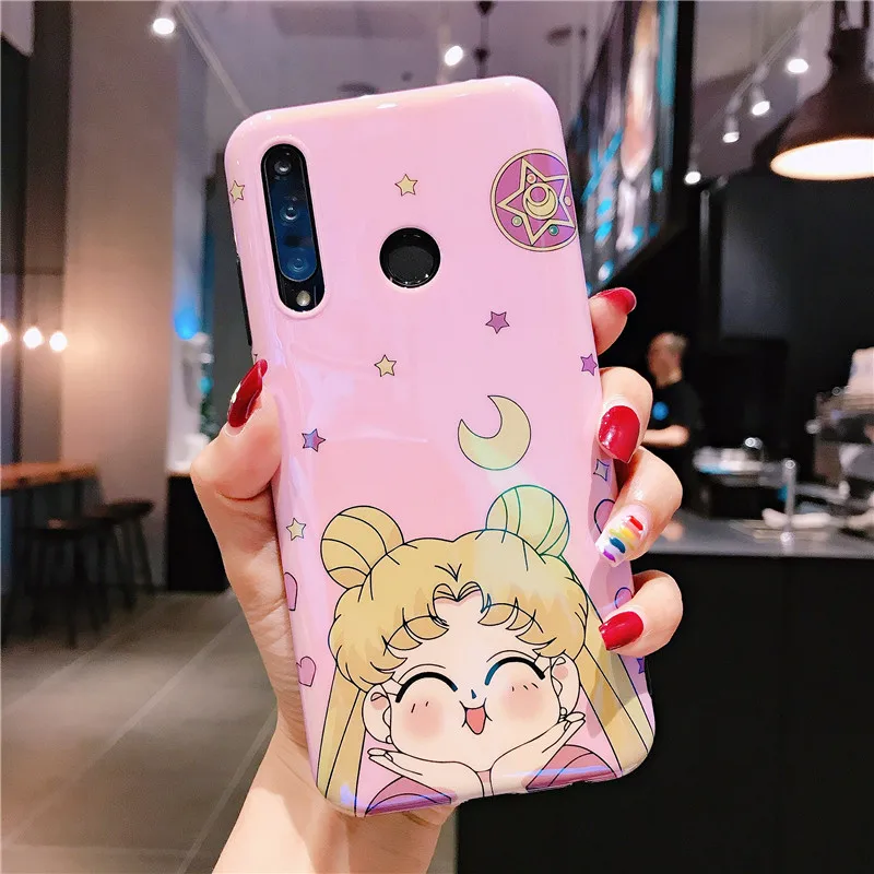 LANCHE Sailor Moon мягкий чехол для телефона huawei P30 P20 mate 20 10 Pro Чехол для Honor 10 20 20i V20 Nova 3i японский мультяшный чехол