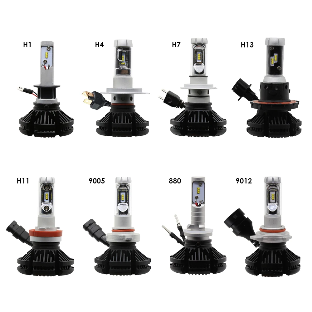 EURS-Factory-Auto-Headlamp-H7-H11-H4-H1-X3-50W-DC9-32V-6000LM-3000K-6500K-8000K
