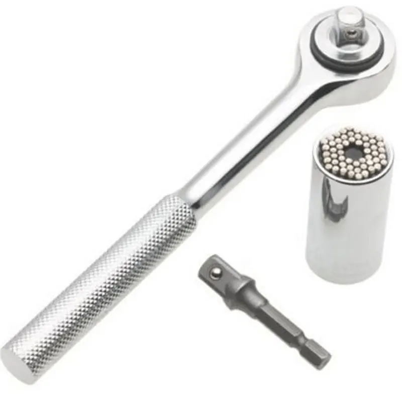 NEW Multi function Gator Grip Universal Socket Wrench Power Drill